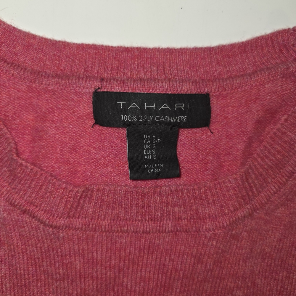 Tahari Women's Rose Cashmere Sweater